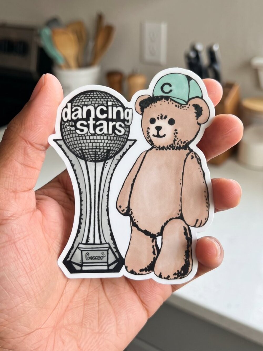 Connor Wood Sticker - Picture 3 of 5